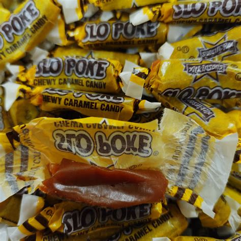 Atkinsons Slo Poke Chewy Caramel Candy American Toffee Chew Sweets