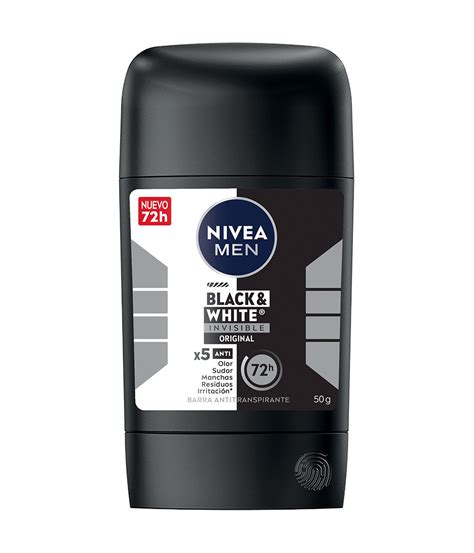 Antitranspirante Black White Invisible 100ml NIVEA MEN