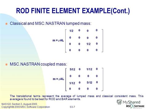 Презентация на тему S3 1 Nas122 Section 3 August 2005 Copyright 2005 Msc Software