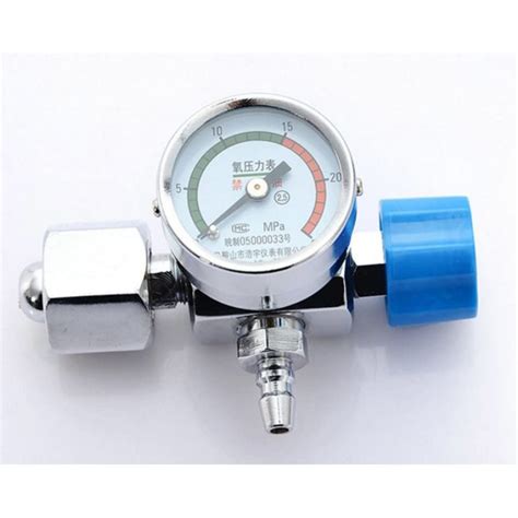 Oxygen Pressure Gauge Pressure Reducing Valve Table Oxygen Cylinder Single Meter