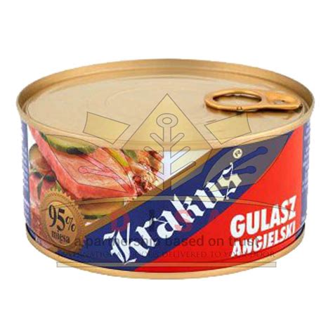 Krakus Canned Meat Gulasz Angielski X G Disa Foods