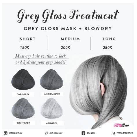 Grey Gloss Treatment At Blobar Hair Kemang Stella Julian