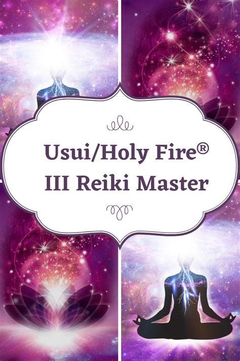 Usui Holy Fire Reiki Master