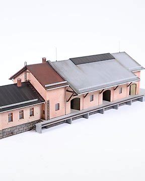 Kibri H Model Train Buildings X Blank Containers And X