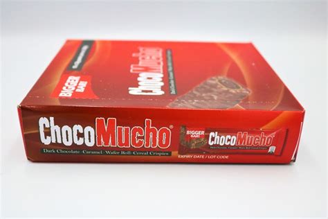 Choco Mucho Dark Chocolate Caramel Wafer Roll Cereal Crispies Salangi