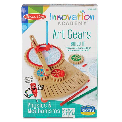 Melissa And Doug Innovation Academy Art Gears Classic Ts Australia