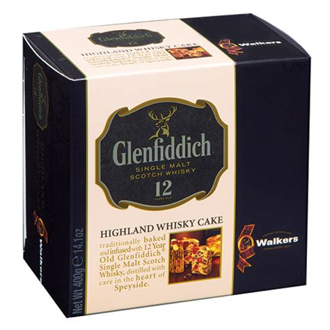 Walkers Glenfiddich Whisky Cake British Corner Shop