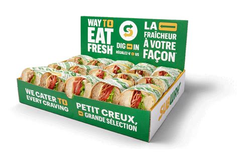 Configure Easy Order Platter - Subway Canada | cateringca.subway.com