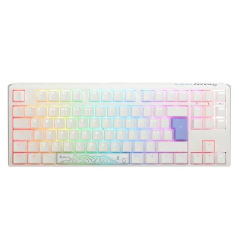 Ducky One 3 Classic TKL Pure White Teclado Mecánico Gaming Negro RGB