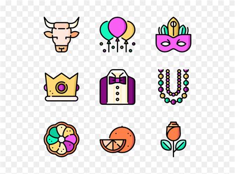 Mardi Gras Icon Packs Mardi Gras PNG FlyClipart