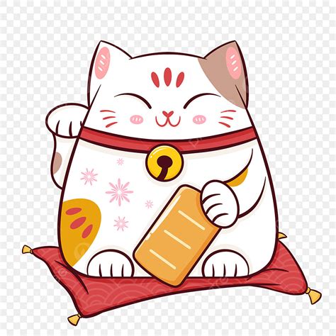 Japanese Lucky Cat Clipart Hd PNG Japanese Decorative Cartoon Lucky