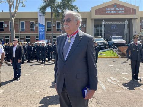 Deputado Federal Dr Luiz Ovando Recebe Medalha Do M Rito Policial