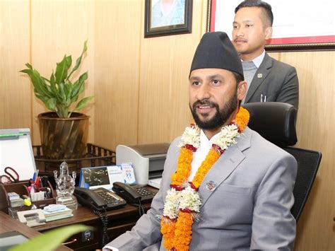 Lamichhane assumes office as Home Minister