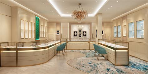 High End Jewelry Watch Store Refurbishment Design Guangzhou