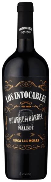 Bodega Finca Las Moras Los Intocables Oak Aged Bourbon Barrel Malbec