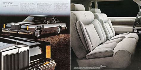 1982 Lincoln Continental Mark VI Brochure