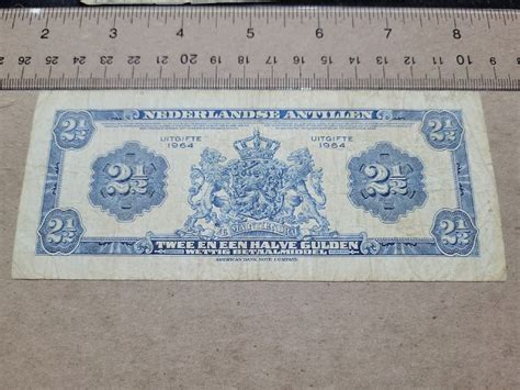 Netherlands Antilles Gulden P A B Banknote Ebay