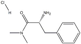 R A AMino N N DiMethyl BenzenepropanaMide HCl 186432 24 6 1H NMR