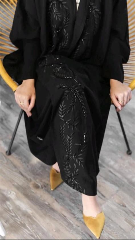 Beautiful Abaya Abayas Fashion Arab Fashion Neckwear Women