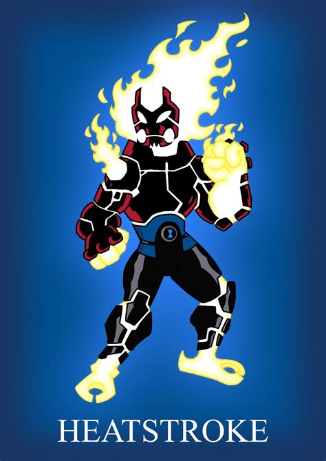 Meet Heatstroke The Pyronite Transformation Of My Omnitrix Wielder Oc