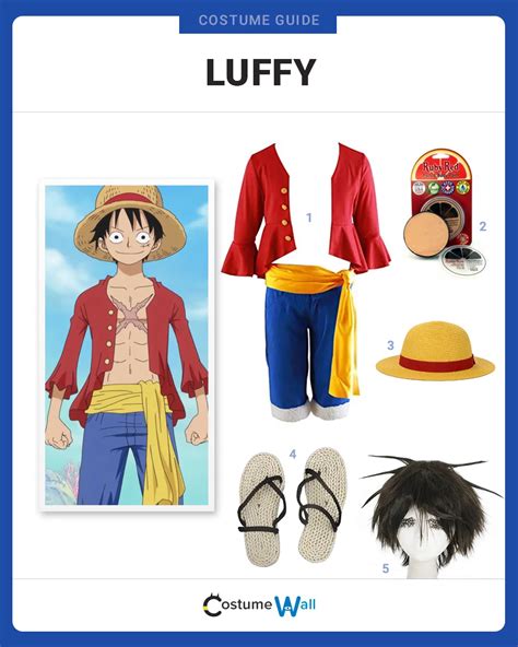 Dress Like Straw Hat Pirates Captain And The One Piece Anime Main