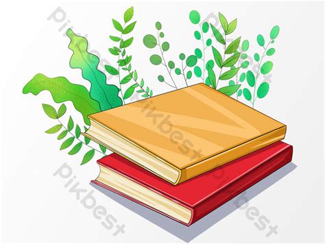 Image Elements Of Books And Learning Utensils PNG Images | PSD Free Download - Pikbest