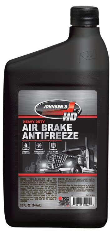 Johnsens 32oz Hd Air Brake Anti Freeze 5100