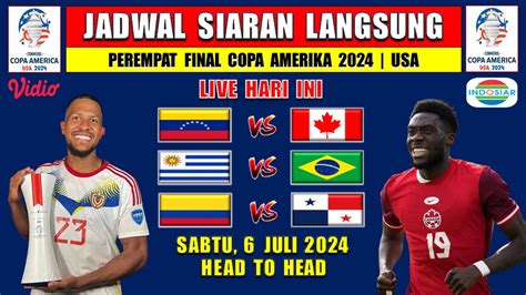 Jadwal Siaran Langsung Copa Amerika Hari Ini Sabtu Juli