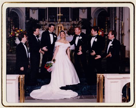 Brad and Jacqui's Wedding - 1995