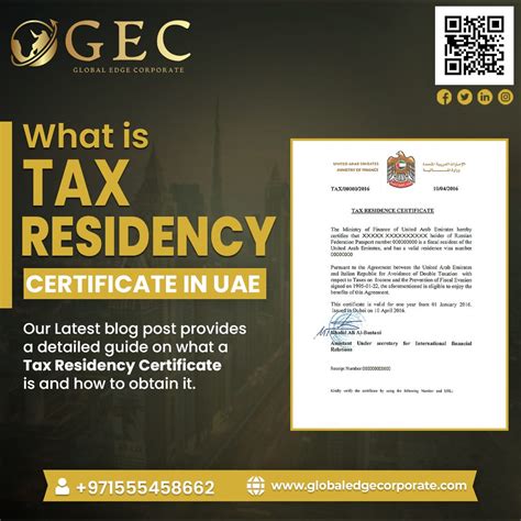 TRC (TAX RESIDENCY CERTIFICATE). Unlocking Opportunities: Understanding ...