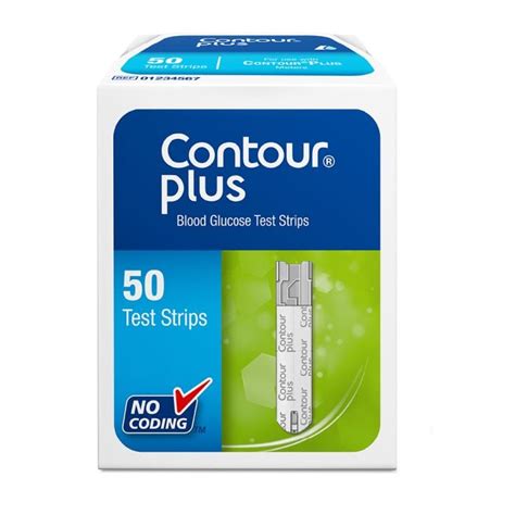 Buy Contour Plus Blood Glucose Test Strips Chemist U