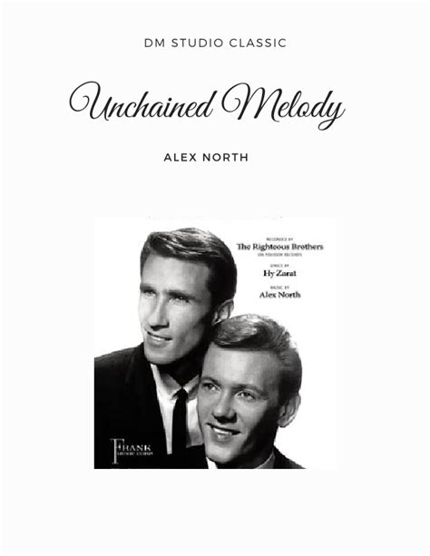 Unchained Melody Arr Donna Mitchell By The Righteous Brothers Sheet