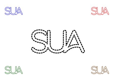 SUA Letter Logo and Icon Design Template Graphic by mdnuruzzaman01893 ...