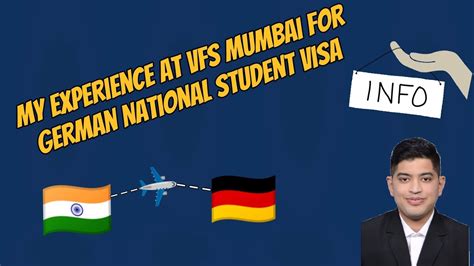 My Experience At Vfs Mumbai For German National Student Visa Youtube