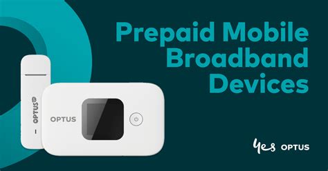 Prepaid Mobile Broadband Devices Optus Prepaid