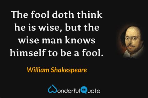 Fools Quotes Wonderfulquote