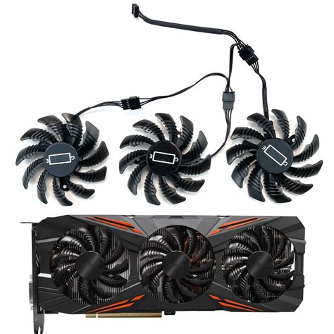 Кулер для видеокарты Gigabyte Aorus Gtx 1080 1070 Ti G1 Gtx 1070ti G1