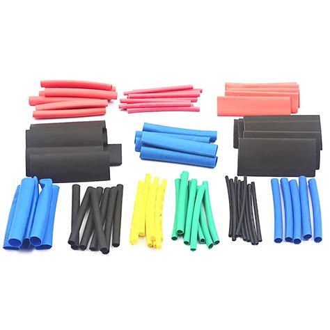 100MM Color Diameter Qty Polyolefin Shrinking Assorted Heat Shrink Tube