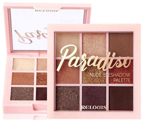 Relouis Paradiso Eyeshadows Nude Palette Colors Nude Palette Eyeshadow Nude Eyeshadow