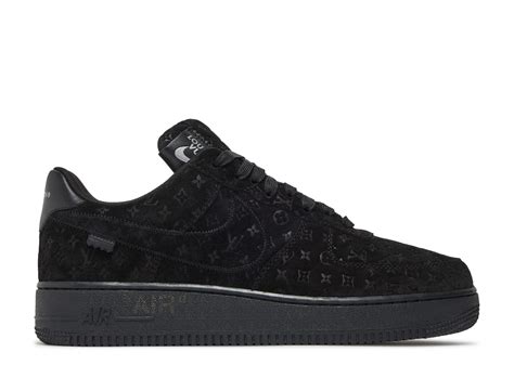 Louis Vuitton X Air Force Low Triple Black Nike A V Black Low