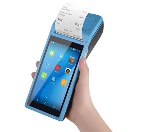 5 5 Inch Android Handheld POS Terminal China Mobile POS System And