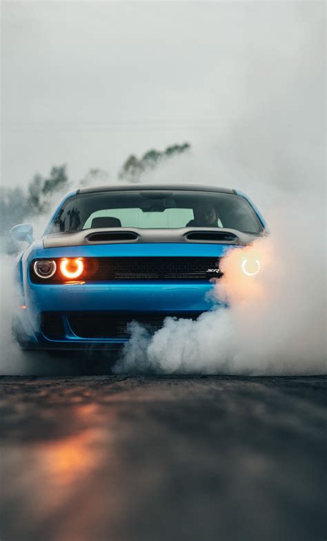 HD Iphone Dodge Challenger Hellcat Wallpaper Free