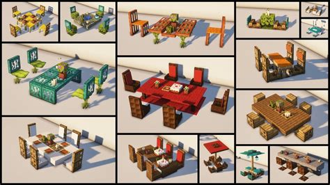 Minecraft Dining Table Design Ideas