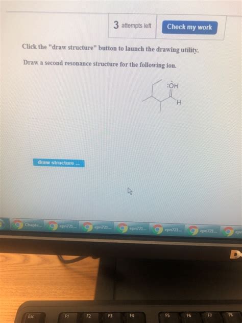 Solved 3 Attempts Left Check My Work Click The Draw Chegg