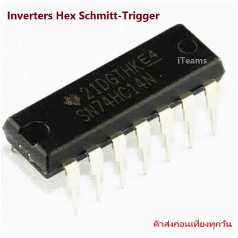 IC DIP 14 SN74HC14N 74HC14 SN74HC14 Inverters Hex Schmitt Trigger