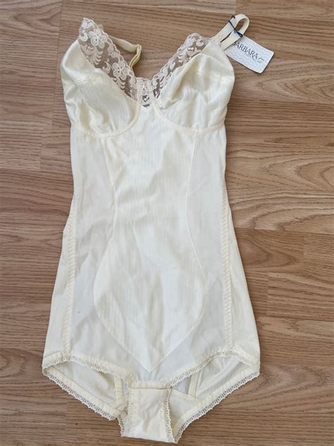 NOS French Cream Nude Lingerie By BARBARA Paris Gem