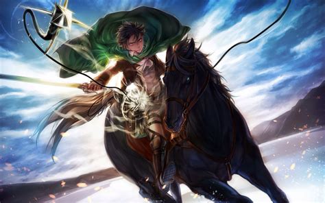 Leviattack On Titan Levi Rivaille Shingeki No Kyojin Fan Art