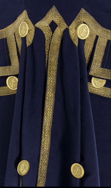 Royal Naval Uniform Pattern 1787 National Maritime Museum Royal