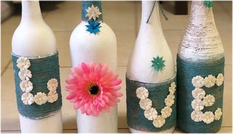 Diy Wine Bottle Decorating Ideas Psoriasisguru