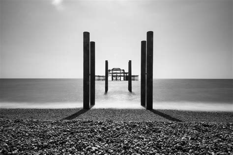 Wallpaper Black And White Monochrome Photography Horizon Sea Sky